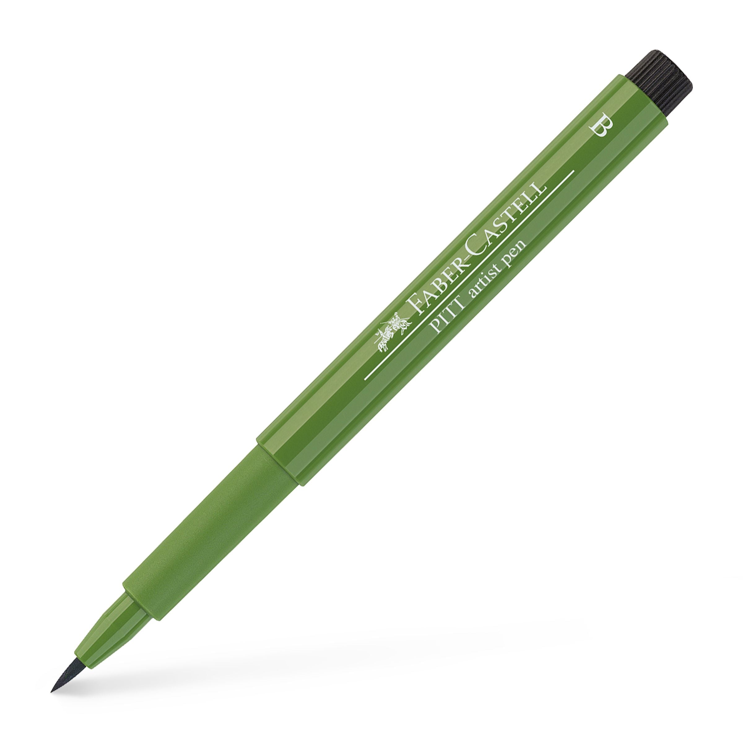 PITT ARTIST PEN BRUSH VERDE OLIV FABER-CASTELL PITT ARTIST PEN BRUSH VERDE OLIV FABER-CASTELL
